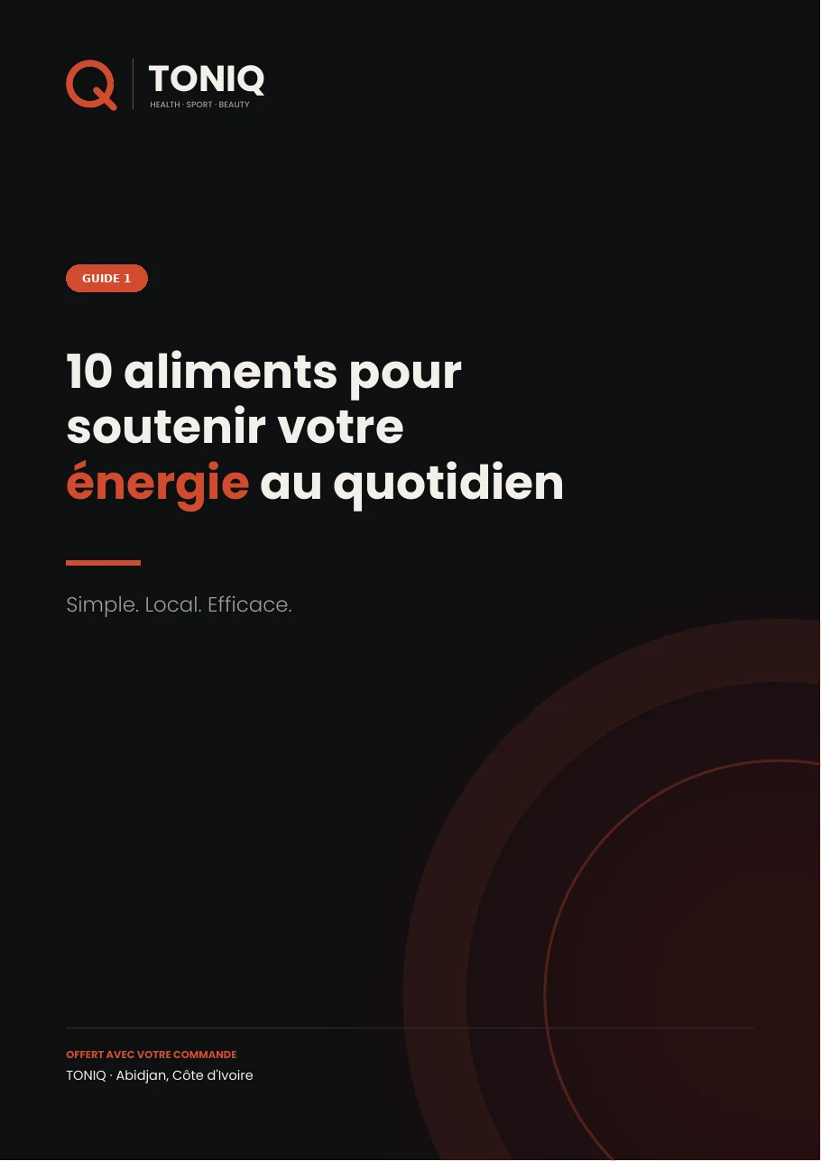Couverture du Guide 1 — 10 aliments pour soutenir votre énergie au quotidien